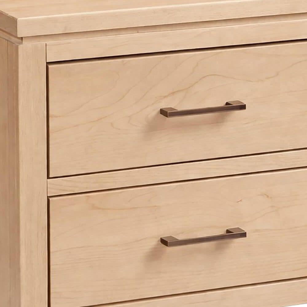 Archbold Furniture West 2 Drawer Wide Nightstand in Oat, , large
