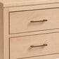 Archbold Furniture West 2 Drawer Wide Nightstand in Oat, , large