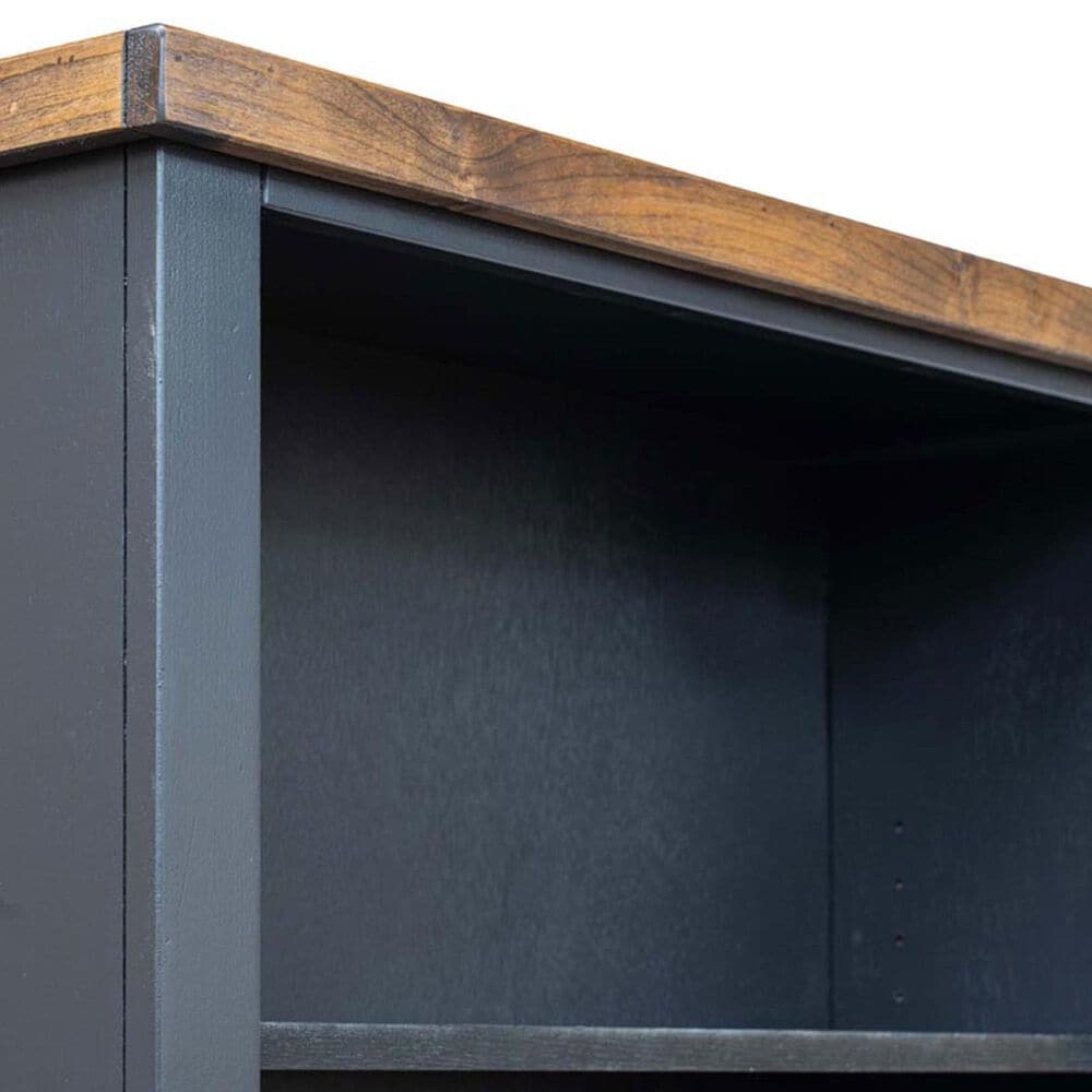 Legends Furniture Essex Bookcase in Black and Whiskey, , large