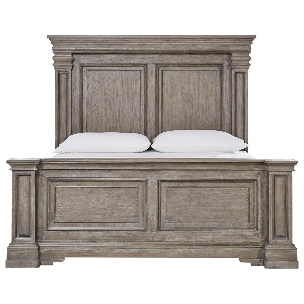 Millenium Blairhurst 3-Piece Queen Panel Bedroom Set in Light Grayish Brown, , large