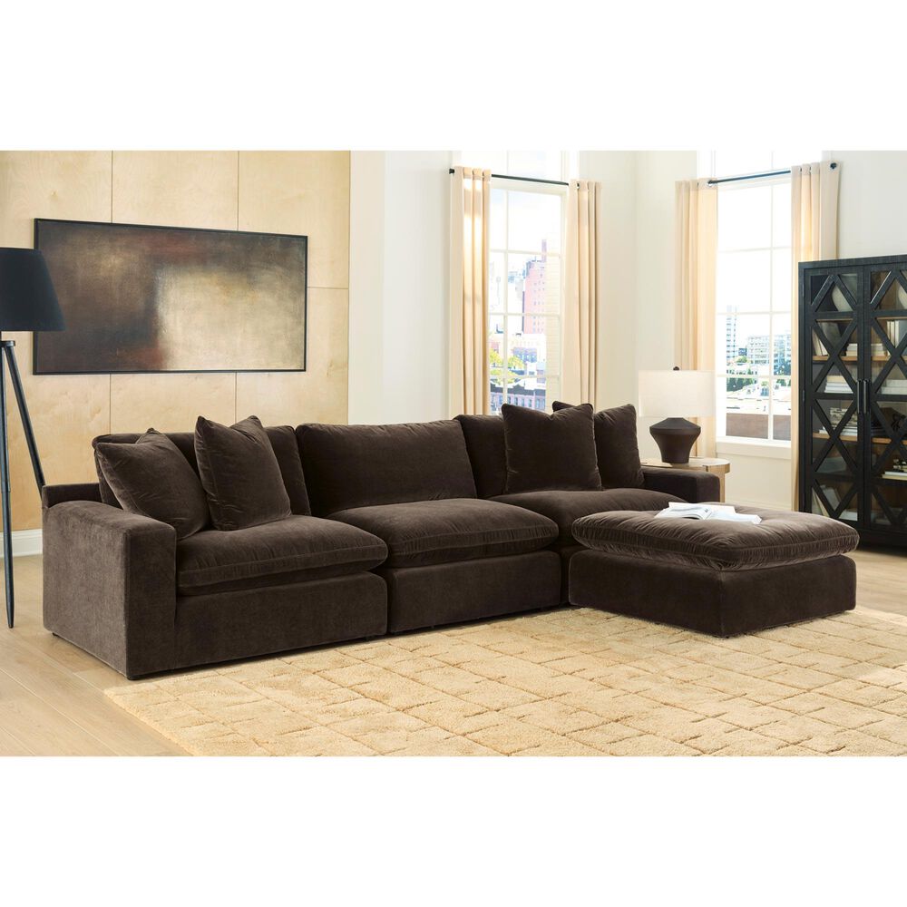 Ashley Maxton Heights Oversized Accent Ottoman in Bittersweet, , large