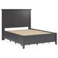 Urban Home Grace Eastern King Storage Bed in Raven Black, , large