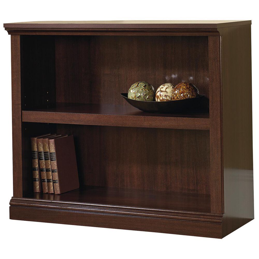 Sauder 2Shelf Bookcase in Select Cherry NFM