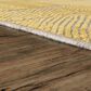 Feizy Norah 6303F 7"9" x 9"9" Gold Area Rug, , large