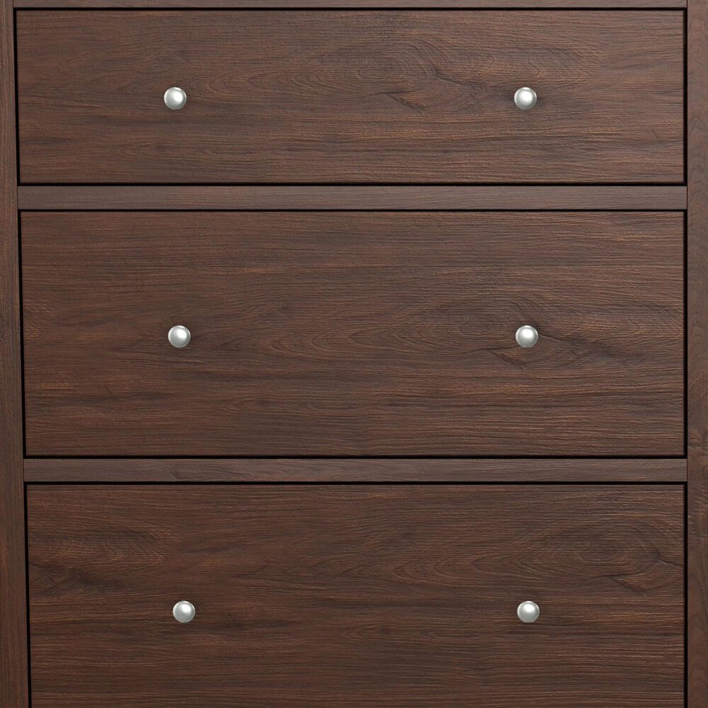 Archbold Furniture Heritage 4 Piece Queen Panel Bedroom Set in Brown Mahogany, , large