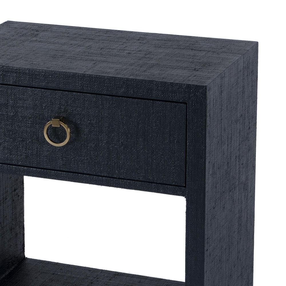 Butler Specialty Company Bar Harbor 1-Drawer Nightstand in Dark Navy, , large
