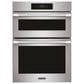 Frigidaire Professional Professional 2-Piece Kitchen Package with 30" Microwave Combination Wall Oven and 36" Electric Cooktop in Stainless Steel, , large
