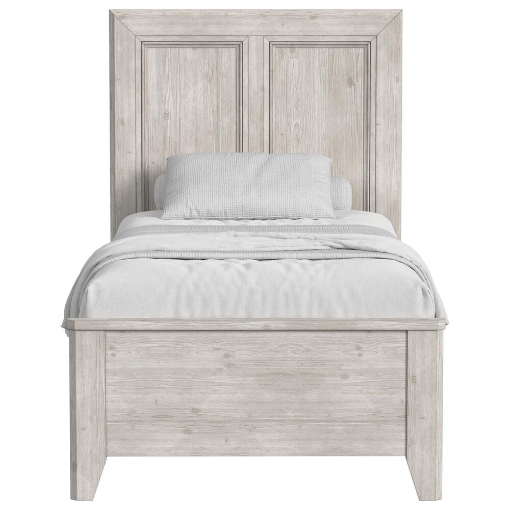 Eastern Shore Carlson Twin Panel Bed in Washed Linen, , large