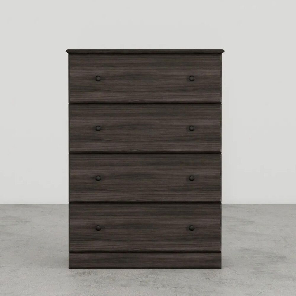 Lemoore Essential 32&quot; 4-Drawer Chest in Grey Walnut, , large