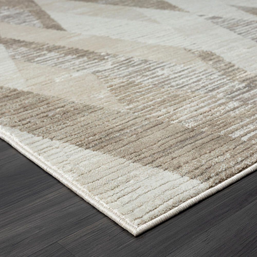 L&amp;R Resources Brisbane Geometric Gray 5&#39; x 7&#39;11&quot; Area Rug, , large