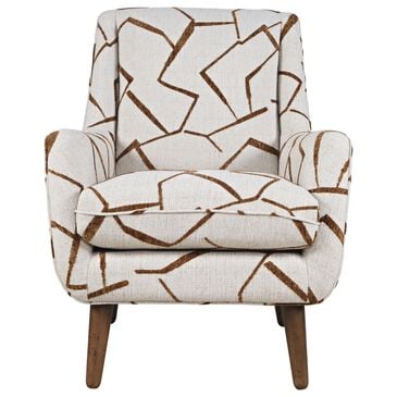 Jofran Lowry Accent Chair in Brown, , large
