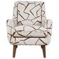 Jofran Lowry Accent Chair in Brown, , large
