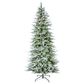 The Gerson Company 9" Full Spruce Pre-Lit Artificial Christmas Tree in Green, , large