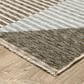 Oriental Weavers Echo ECH04 Beige and Grey 7"10" x 10"10" Area Rug, , large