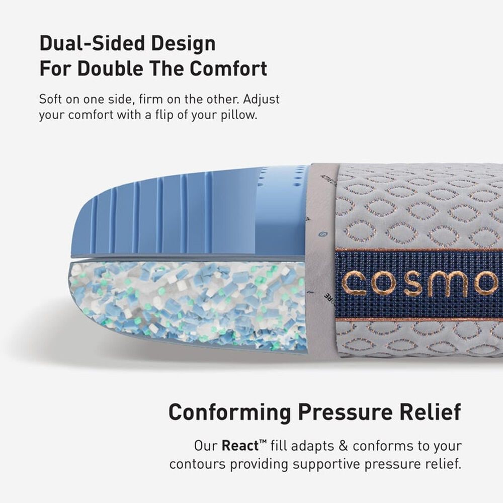 Bedgear Cosmo 2.0 Medium-High Performance Pillow, , large