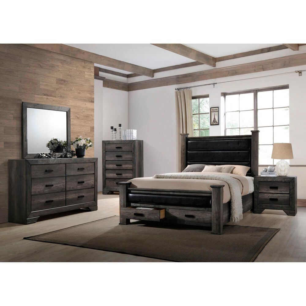 Mayberry Hill Nathan Dresser Mirror in Grey Oak, , large