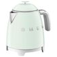 SMEG 3-Cup Stainless Steel Retro Style Mini Electric Kettle in Pastel Green, , large