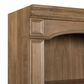 Belle Furnishings Reynolda 4-Shelf Bunching Bookcase in Brown, , large