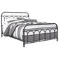 Ashley Nashburg Queen Slat Metal Bed in Black, , large