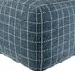 Surya Island Vibe Pouf in Navy and White, , large