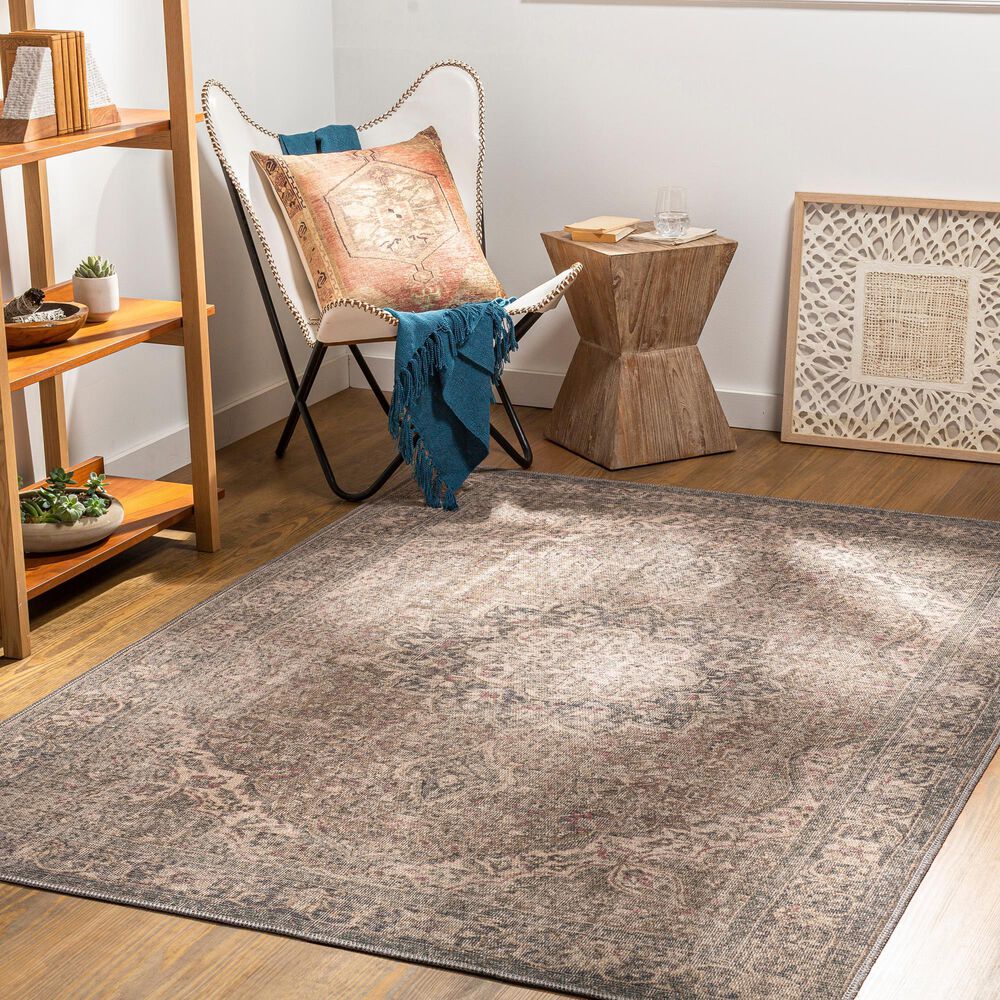 Surya Colin 9&#39;3&quot; x 12&#39; Dusty Sage, Olive, Red, Black and Beige Area Rug, , large
