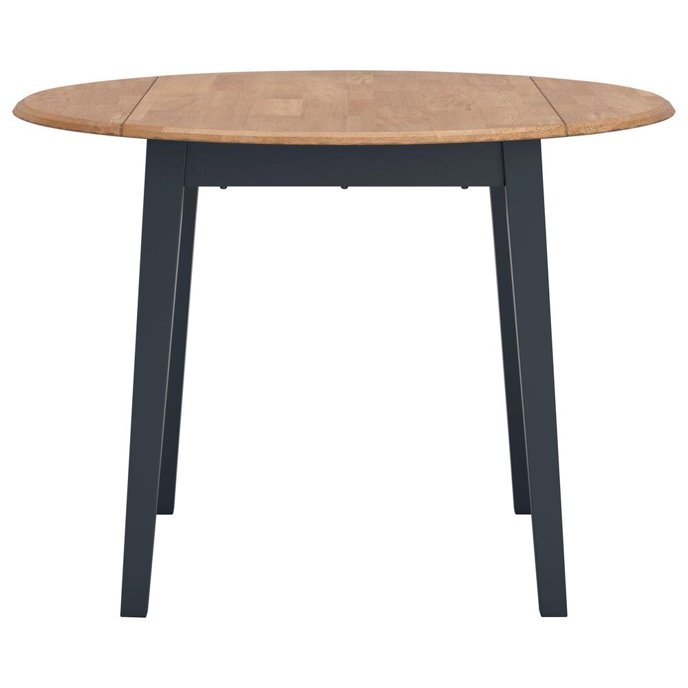 Ashley Gesthaven Dining Table in Light Natural and Dark Slate Blue - Table Only, , large