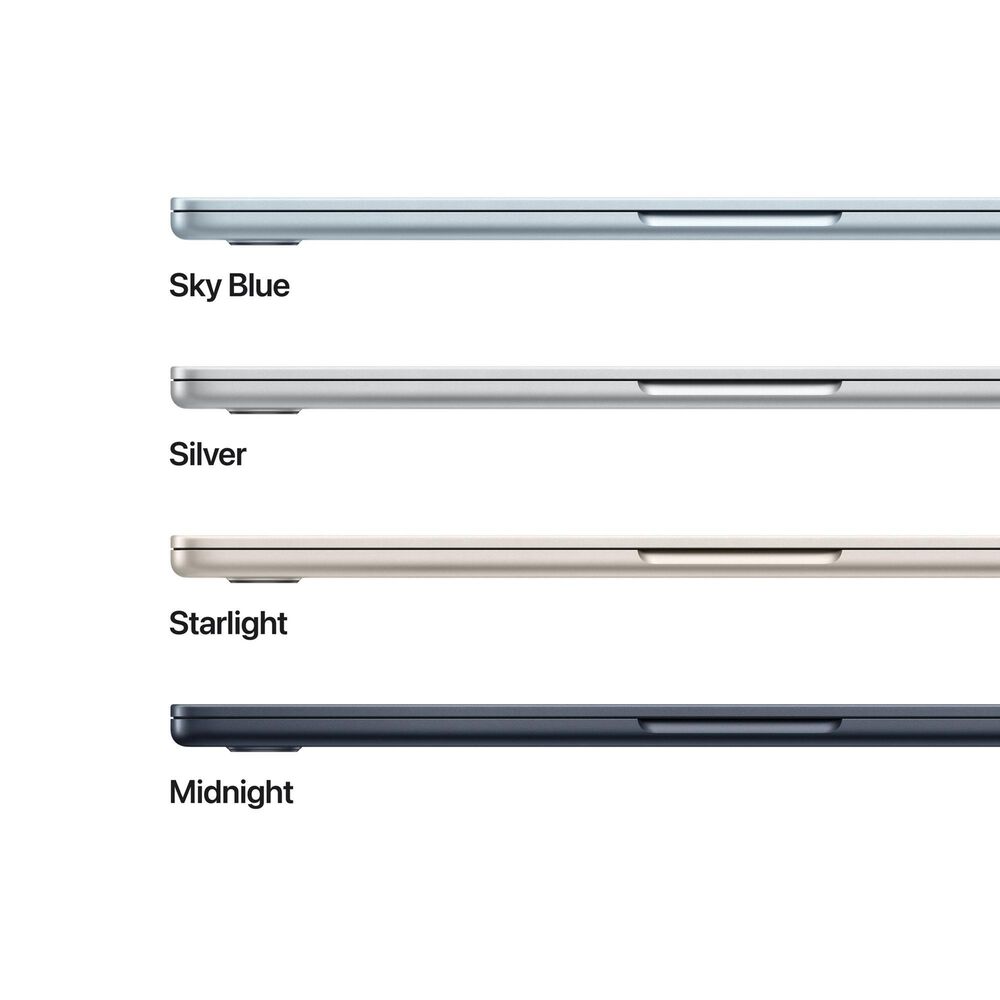 Apple MacBook Air 13-inch Laptop M4 chip - 10 Core CPU - 10 Core GPU - 24GB Memory - 512GB SSD - Midnight &#40;Latest Model&#41;, , large