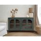 Fallridge Genova 4-Door Console in Green Teal, , large