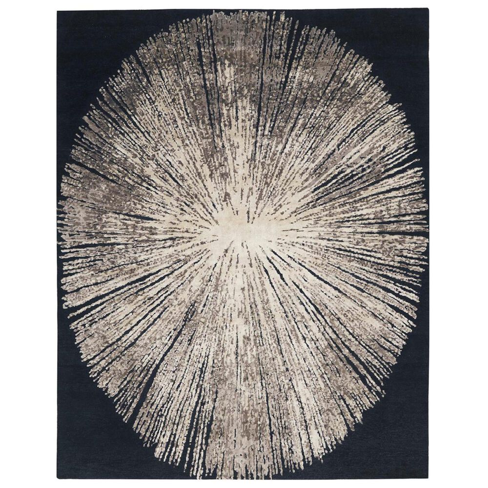 Nourison Cosmopolite CGS21 8&#39; x 10&#39; Noir Area Rug, , large