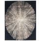 Nourison Cosmopolite CGS21 8" x 10" Noir Area Rug, , large