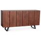 Home Trends & Design Organic Forge 68" Sideboard in Raw Walnut, , large