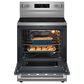Maytag 5.3 Cu. Ft. Freestanding Electric Range with Steam Clean in Stainless Steel, , large