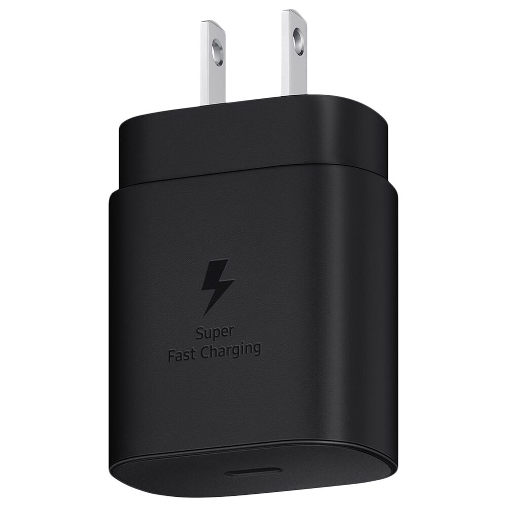 Samsung 25W Super Fast Wall Charger in Black, , large