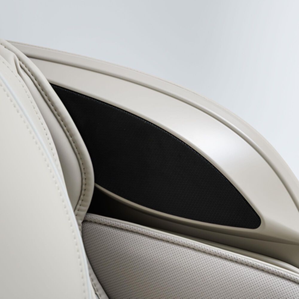 Cozzia Qi SE Duo Power Massage Chair with Quartz Cushion in Stone, , large