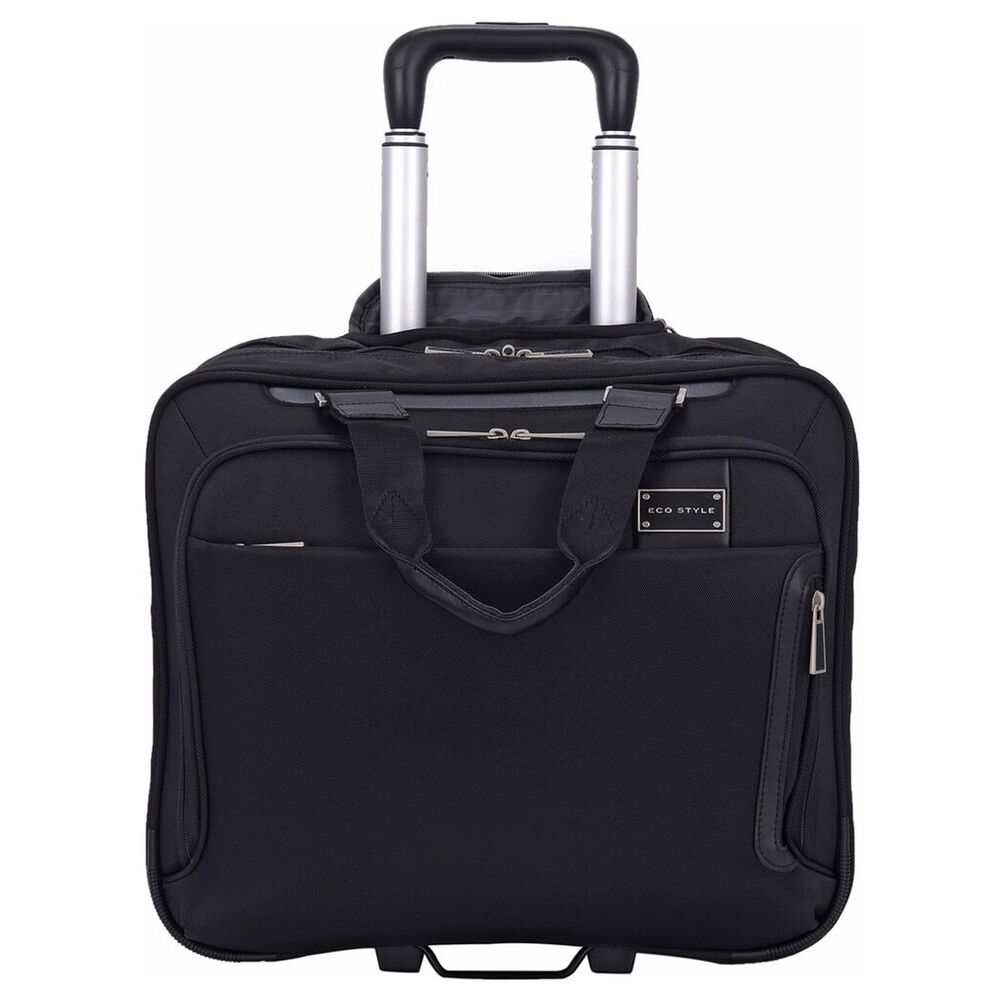 EcoStyle Tech Exec Rolling Case in Black, , large