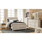 Ashley Bellaby Queen Storage Bed In Whitewash, , large