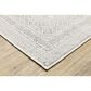 Oriental Weavers Montecito Diamond Border 5"3" x 7"6" White Area Rug, , large