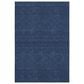 Dalyn Rug Company Soft Essentials Solid Navy 9" x 12" Area Rug, , large
