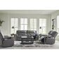 Ashley Brixworth Manual Zero Wall Recliner in Slate, , large