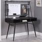 Coaster Jessie Writing Desk with Whiteboard and USB in Black, , large