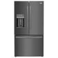 Frigidaire Gallery 22.6 Cu. Ft. Counter-Depth French Door Refrigerator in Black Stainless Steel, , large