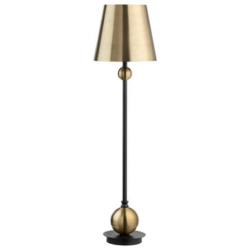 Slatehouse Rita Buffet Lamp in Brushed Gold and Matte Black, , large