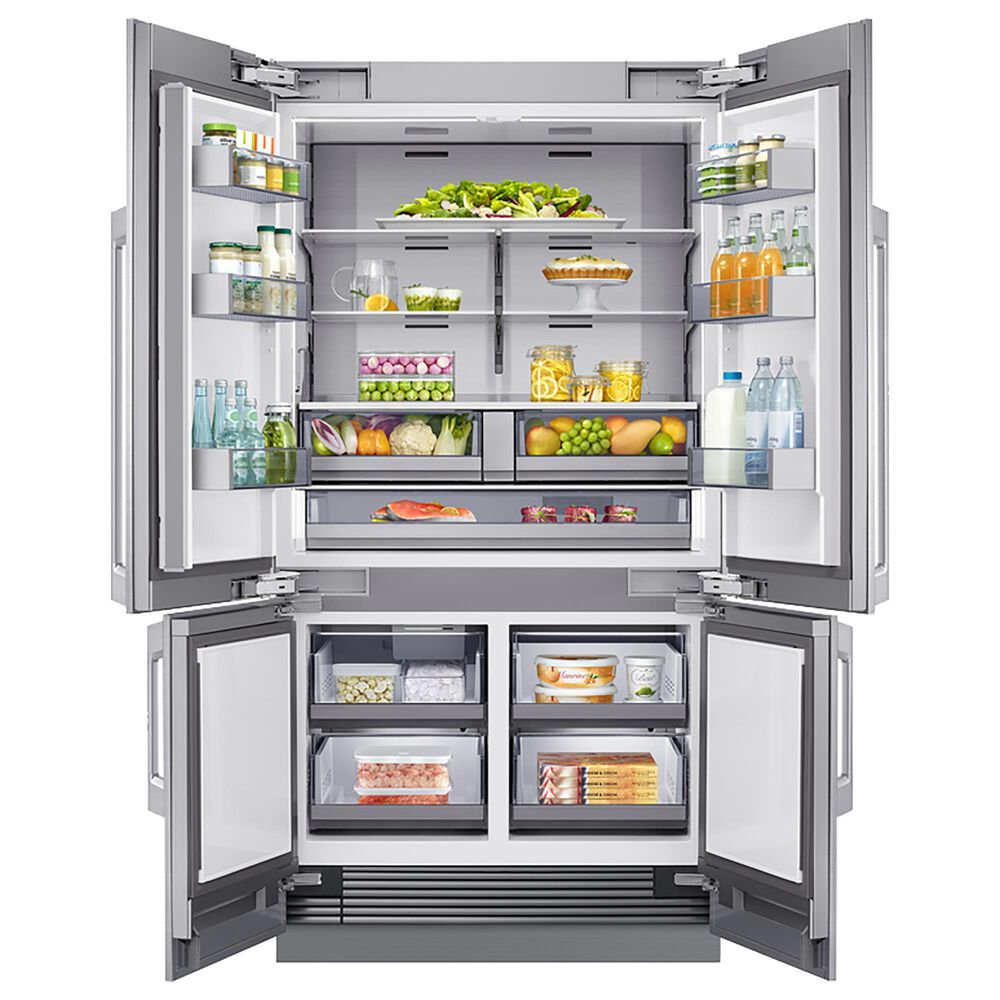 Dacor 42" 4-Door French Door Refrigerator - Panels Sold Separately, , large