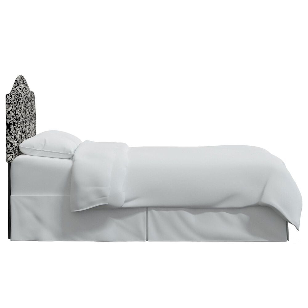 Rifle Paper Co Crafted by Cloth &amp; Company Mayfair Queen Headboard in Canopy Black/Cream, , large