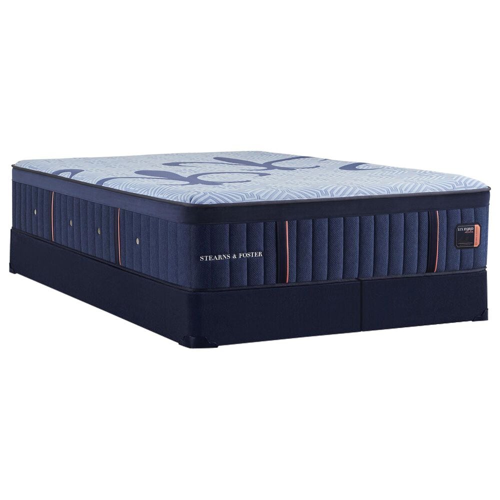 Stearns & Foster Lux Estate Elite Firm Hybrid California King Mattress with High Profile Box Springs, , large