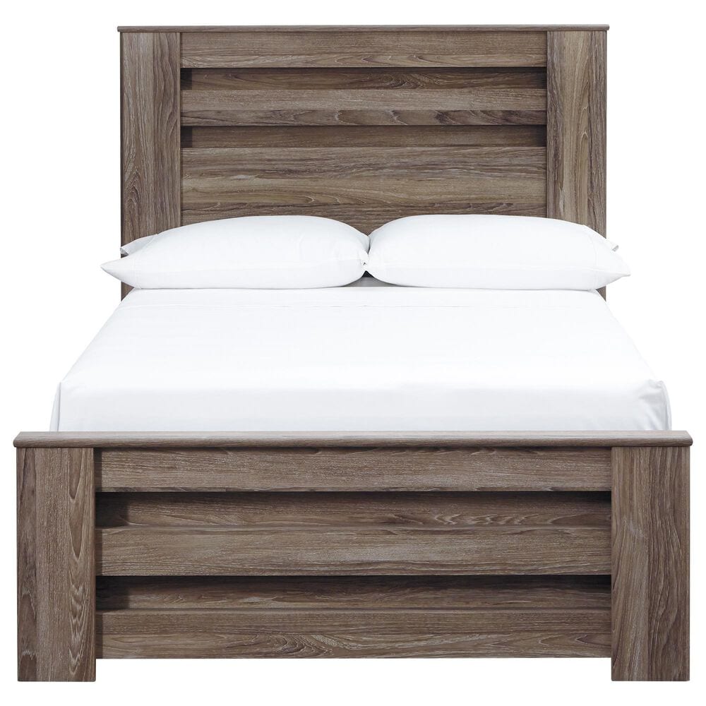 Ashley Zelen 3-Piece Queen Bedroom Set in Warm Gray, , large