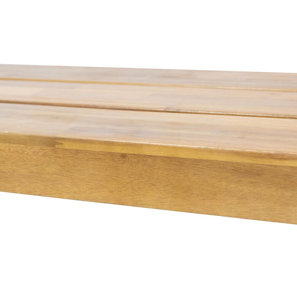 Hearth and Haven Nahanni Outdoor Bench in Natural, , large