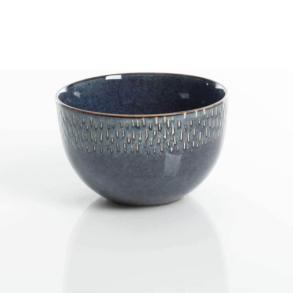 Gibson Home Matisse 16-Piece Stoneware Double Bowl Dinnerware Set in Cobalt, , large