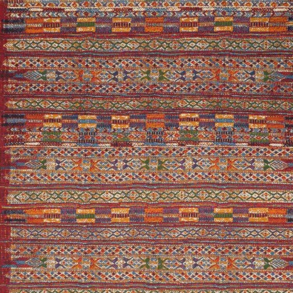 Loloi Mika 2&#39;5&quot; x 4&#39; Red and Multicolor Area Performance Rug, , large