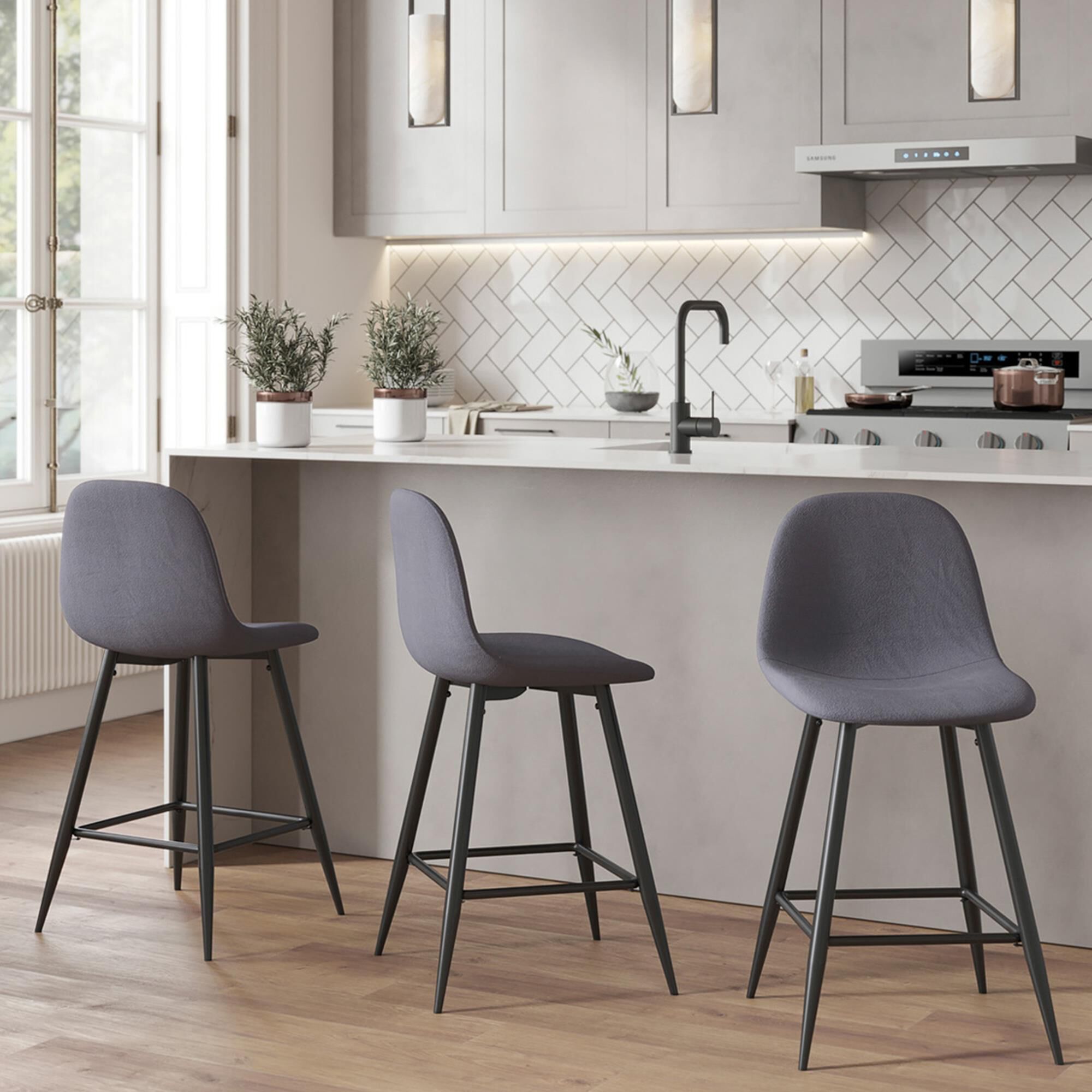 Lumisource pebble discount counter stool